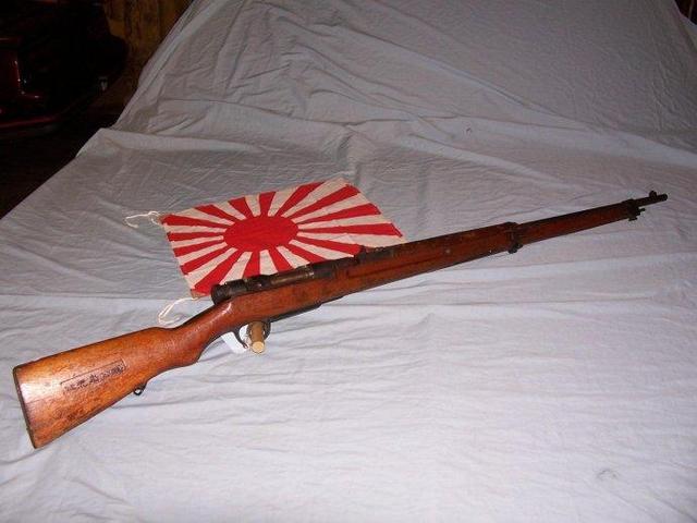日军38式步枪图片