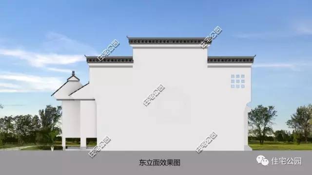 立面圖:建築情況:共設3室2廳1廚1衛1門斗總 高 度:7.