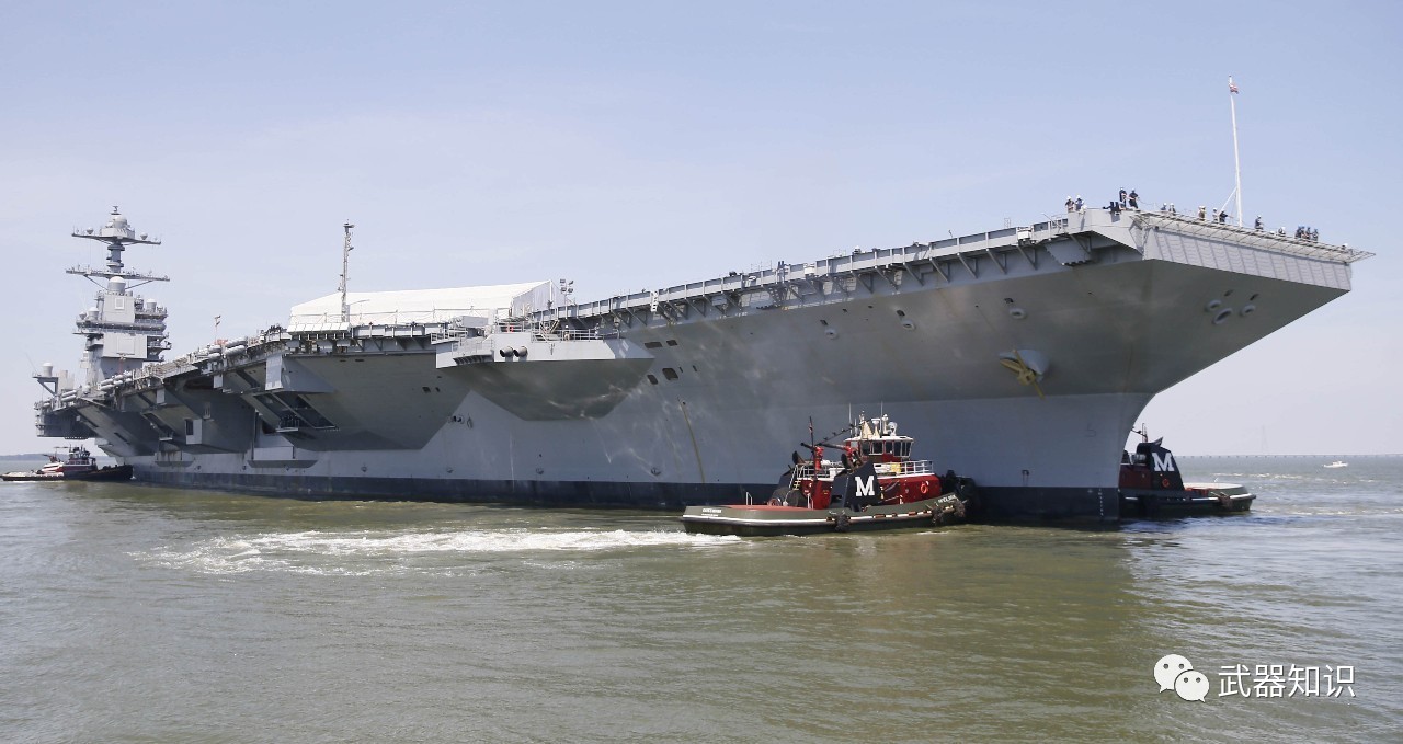 美國海軍福特級首艦福特號領銜全美最先進核動力航空母艦!