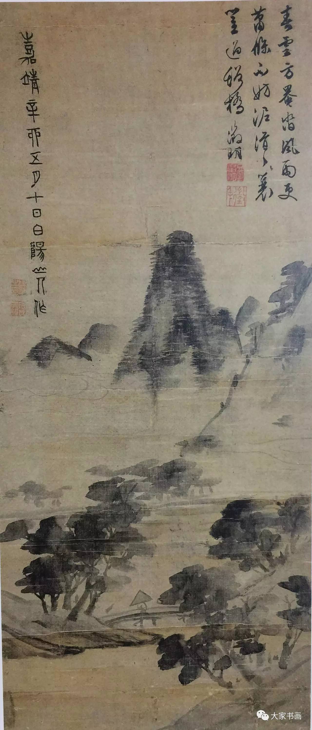 墨中飞将军花卉豪一世陈淳精品画作欣赏