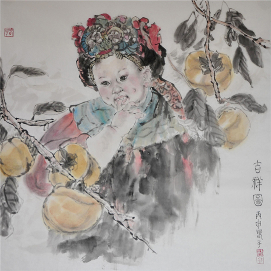 中国当今女画家排名图片
