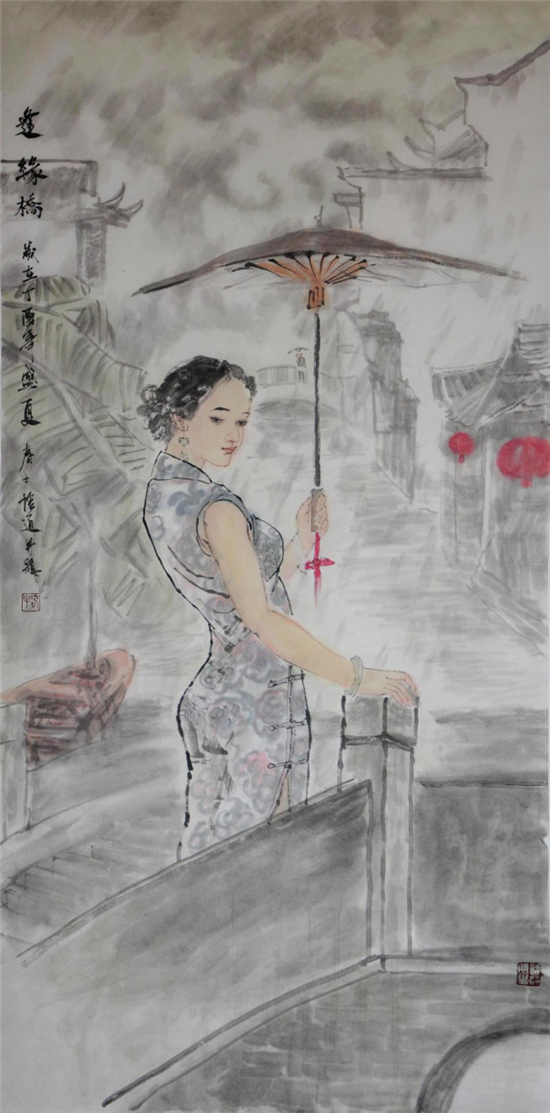 中国当今女画家排名图片