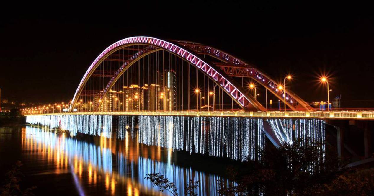 三台县涪江大桥图片