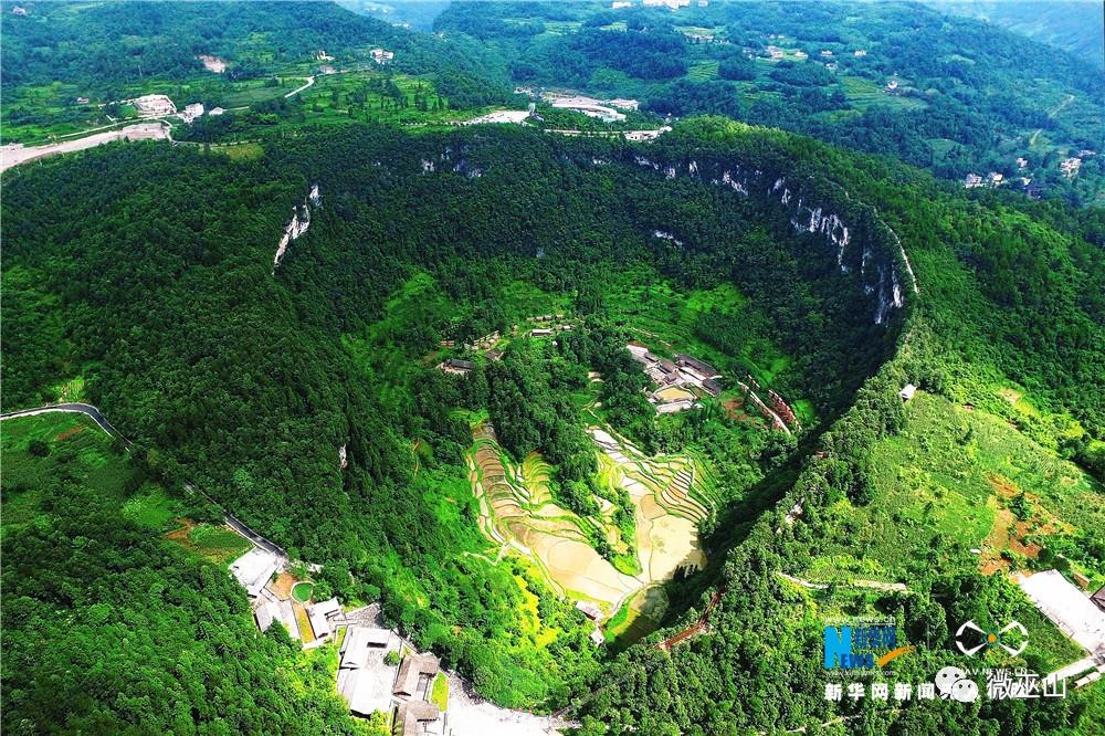 山水有情重慶5大愛心形狀的山水巫山的是