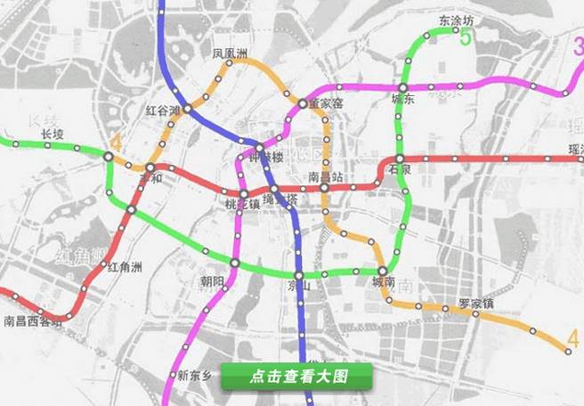 南昌8号线地铁线路图图片