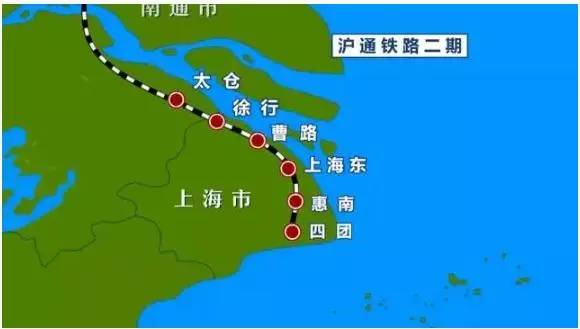 沪通铁路路线图(新版)图片