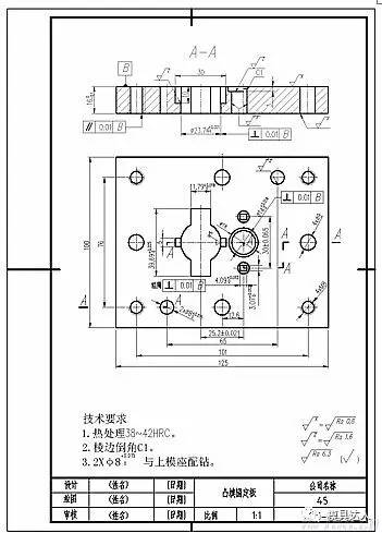 模具零件图的画法看完都会了