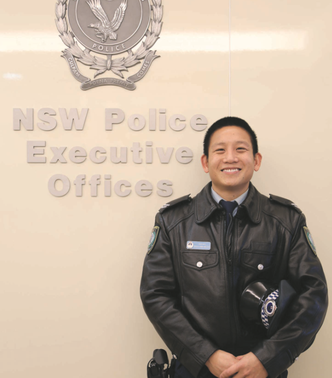 想过在澳洲做一名华裔警察吗