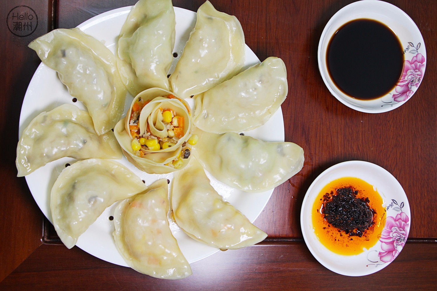 一家手工鲜饺手工鲜饺,平民美食而口味也是各种各样都说好吃不过饺子