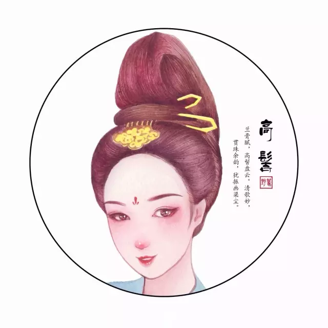 古月辰化妆学校分享古代女子最美发髻图鉴都在这了