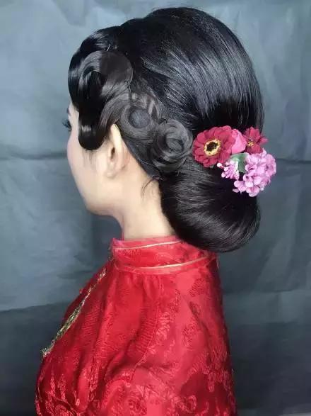 旗袍妆容,老上海的复古风情