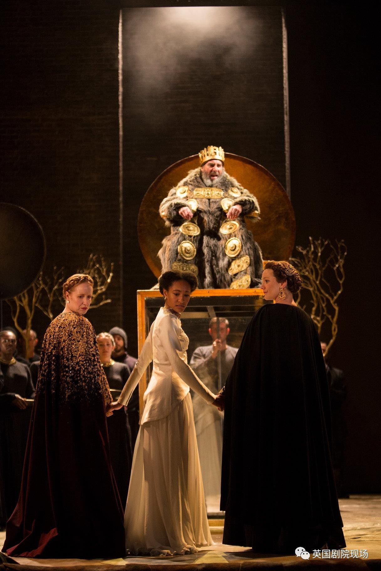 9月24日,皇家莎士比亚剧团演绎的经典话剧《李尔王》即将在中南剧场