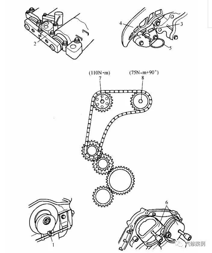 沃尔沃5缸正时安装图图片