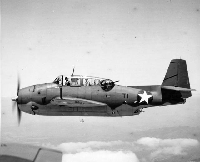 二战战机 之 美国tbf复仇者轰炸机