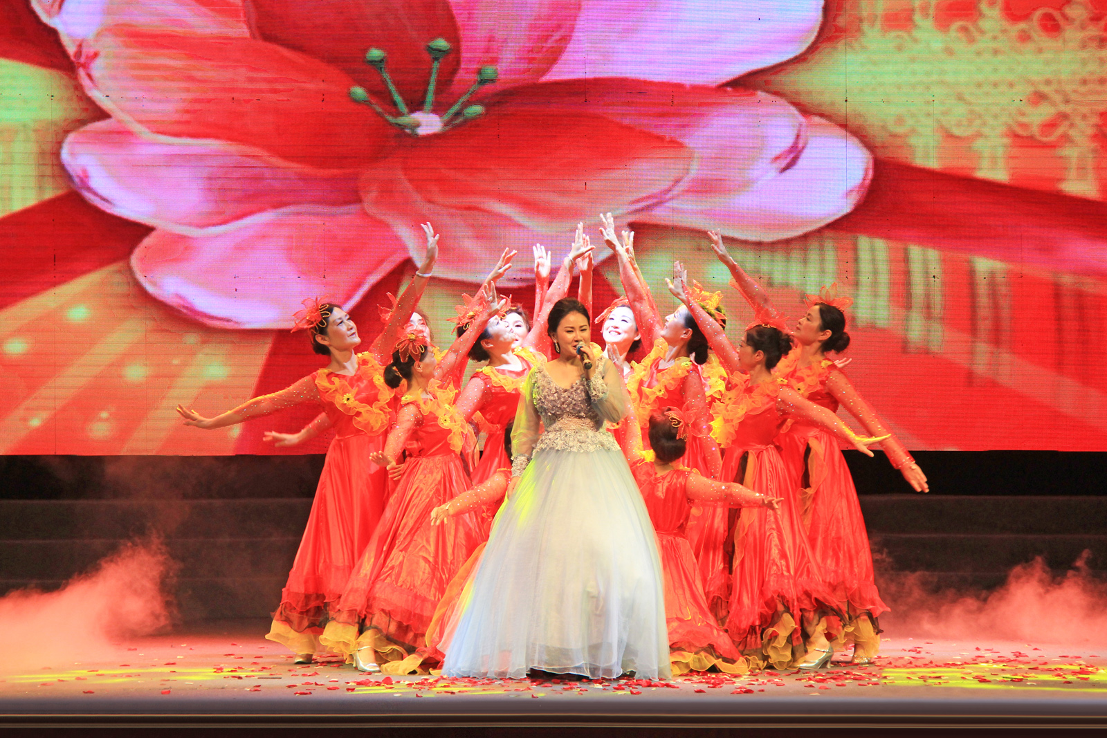 安徽佛教梵呗艺术团文艺演出节目:歌伴舞《中国梦》