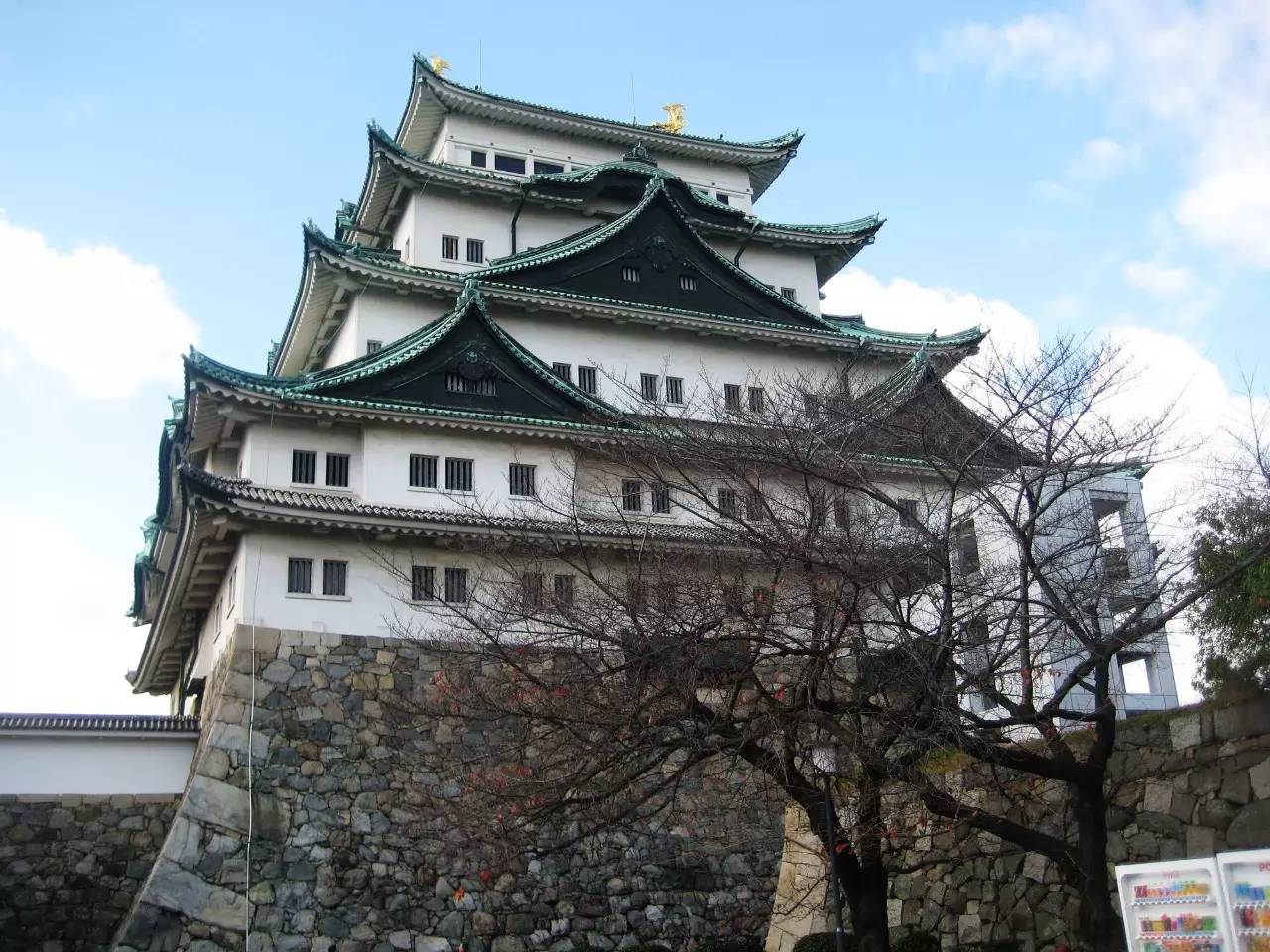 日本城堡城门图片