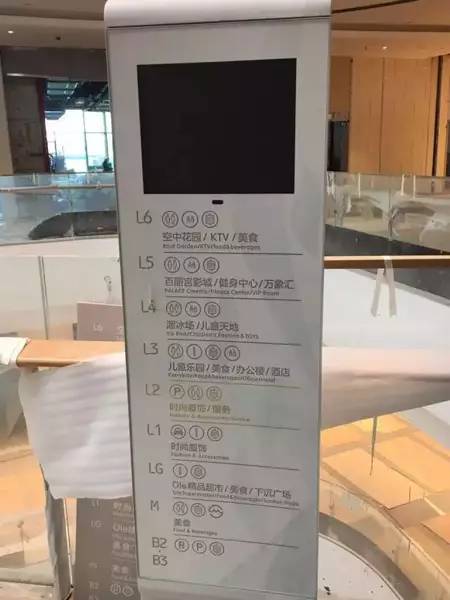 上海万象城楼层导购图图片