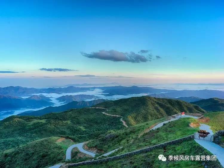 龍哥帶您去露營在江西總有美景不期而遇興國大烏山大片欣賞