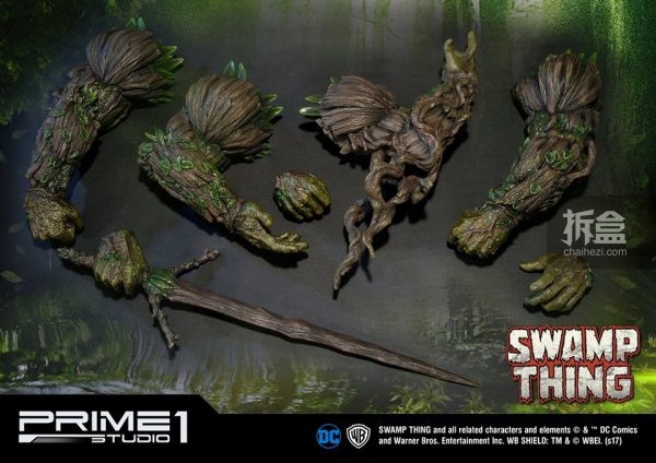 prime1studiodc漫畫超級英雄沼澤怪物swampthing全身像