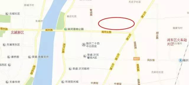 本项目拟建于临沂市河东区南京东路与温泉路交汇处西北,用地面积642.