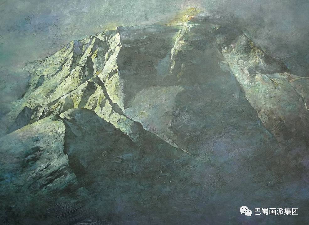 四川当代油画院研究院院长,著名油画家马光剑的画室"菊乐山坊,眼见