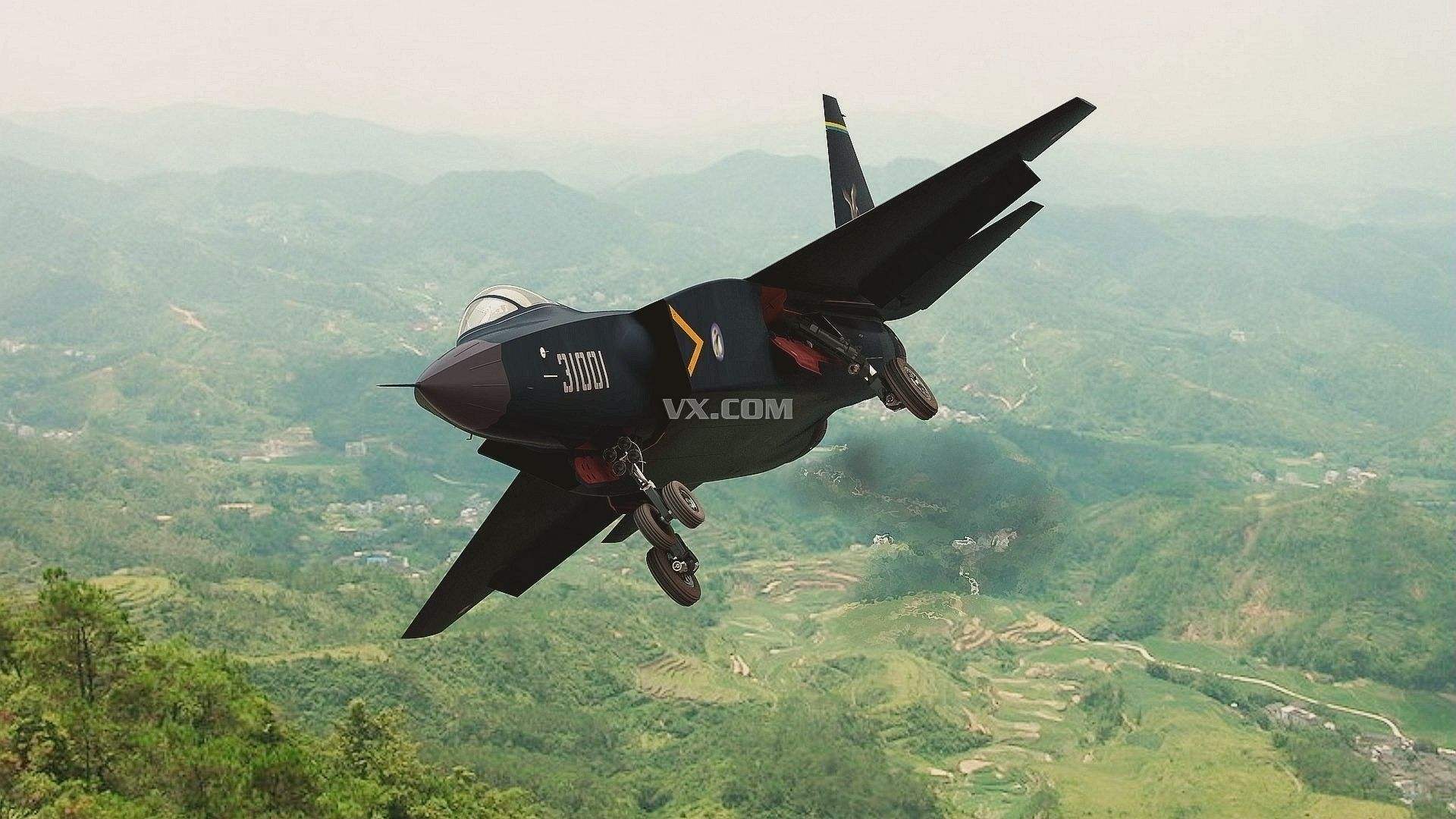 中国歼31pk日本心神 东亚20000米高空的隐形战斗