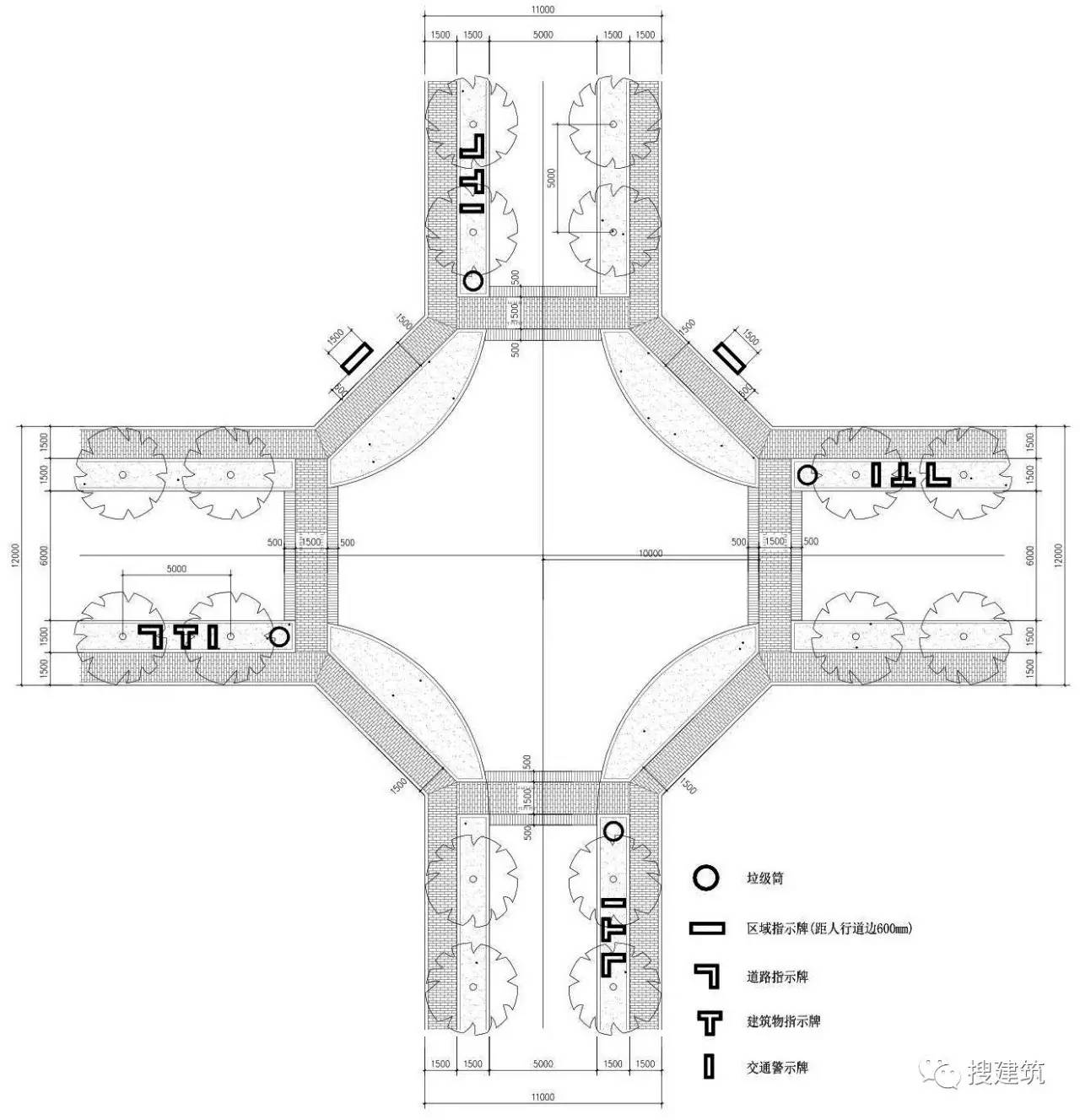 cad画道路平面图步骤图片