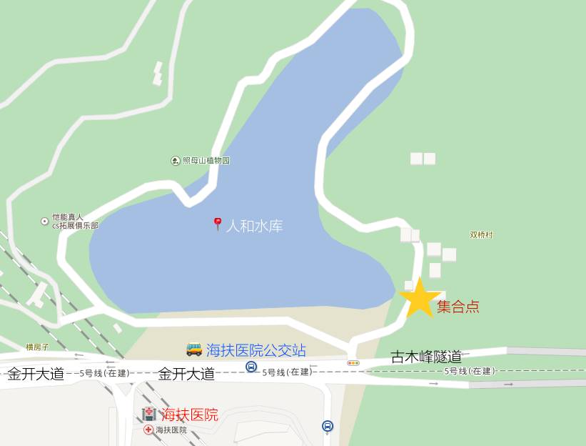 照母山公园游览地图图片