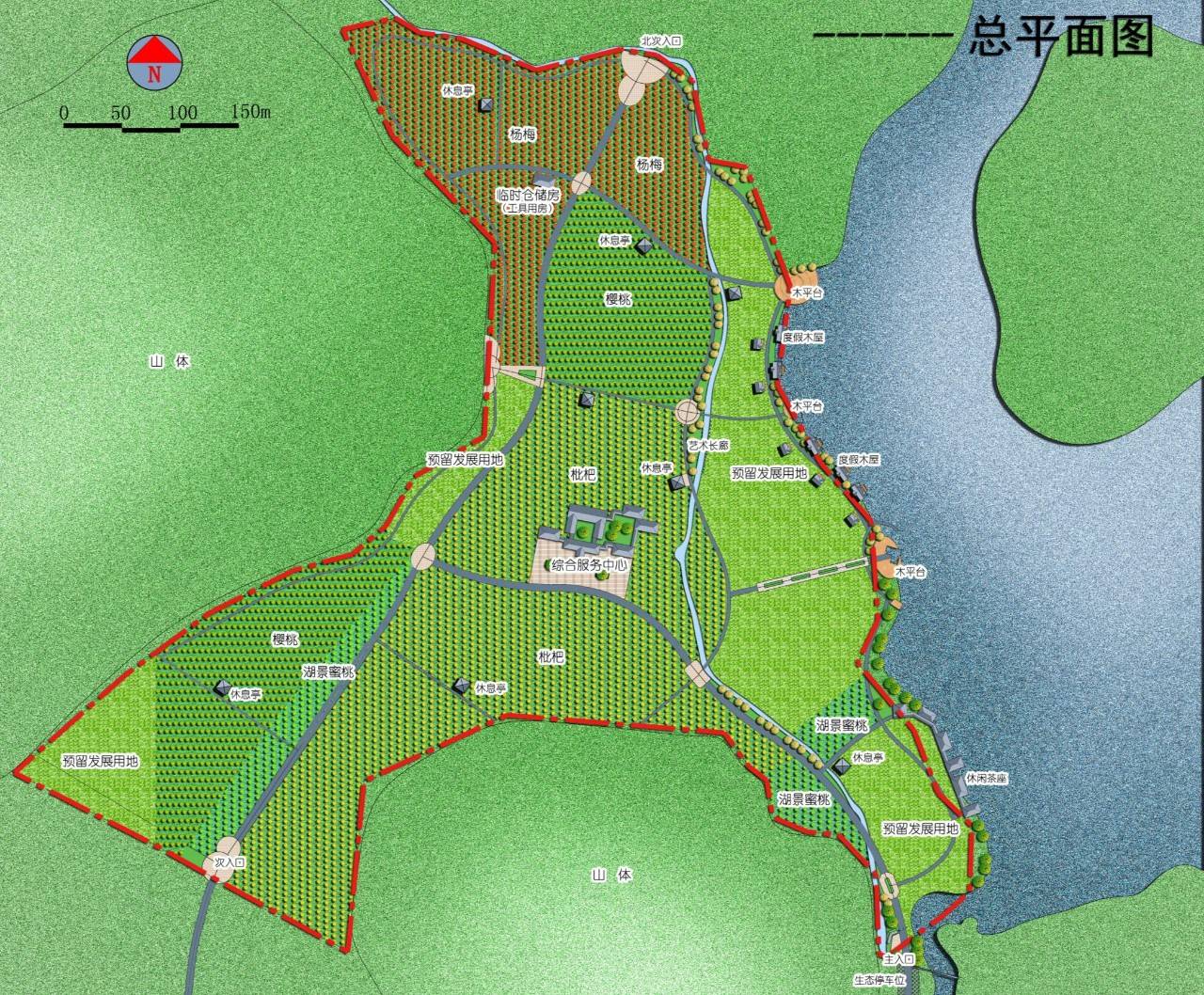 花山公园地图图片