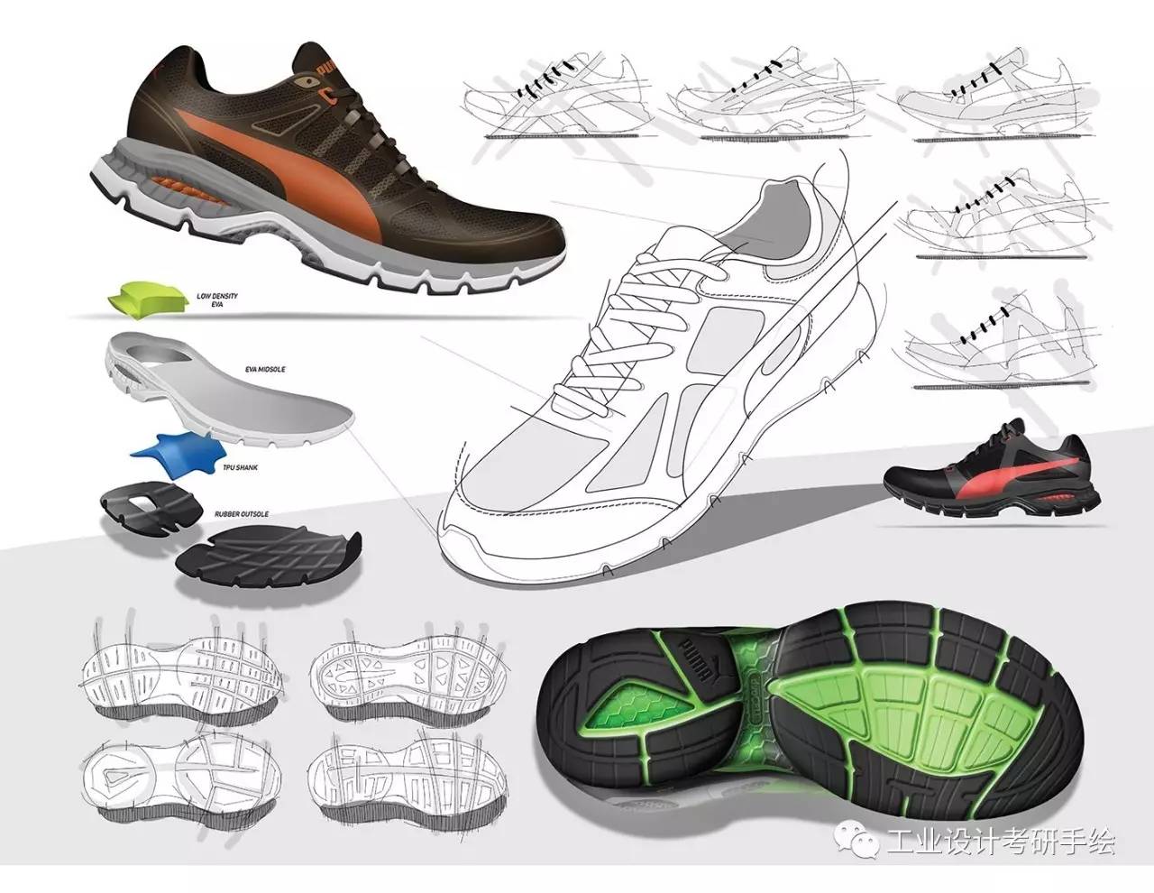鞋子设计图及设计理念图片