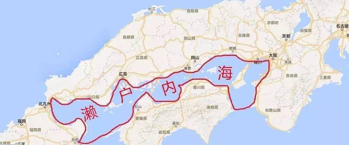 濑户内海的位置图片