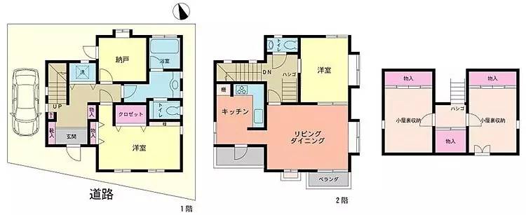 二層南北通透獨棟,日本東京都一戶建房源推薦