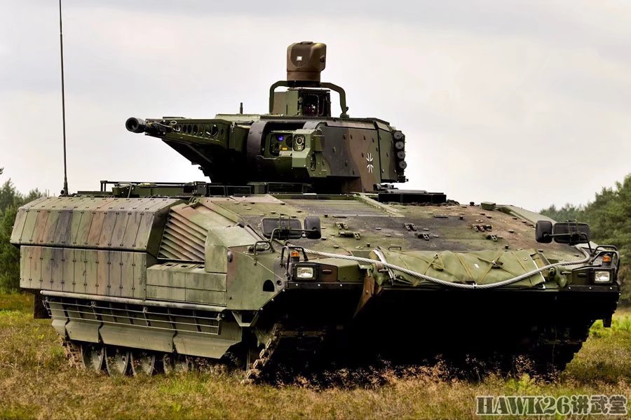 德国美洲豹步兵战车根据不同的威胁,将装甲分为三个等级,三种级别
