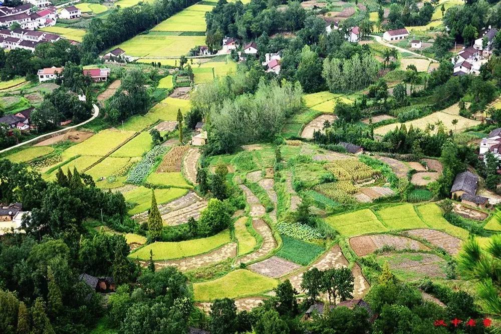 汉中南郑县不一样的视角不一样的风景