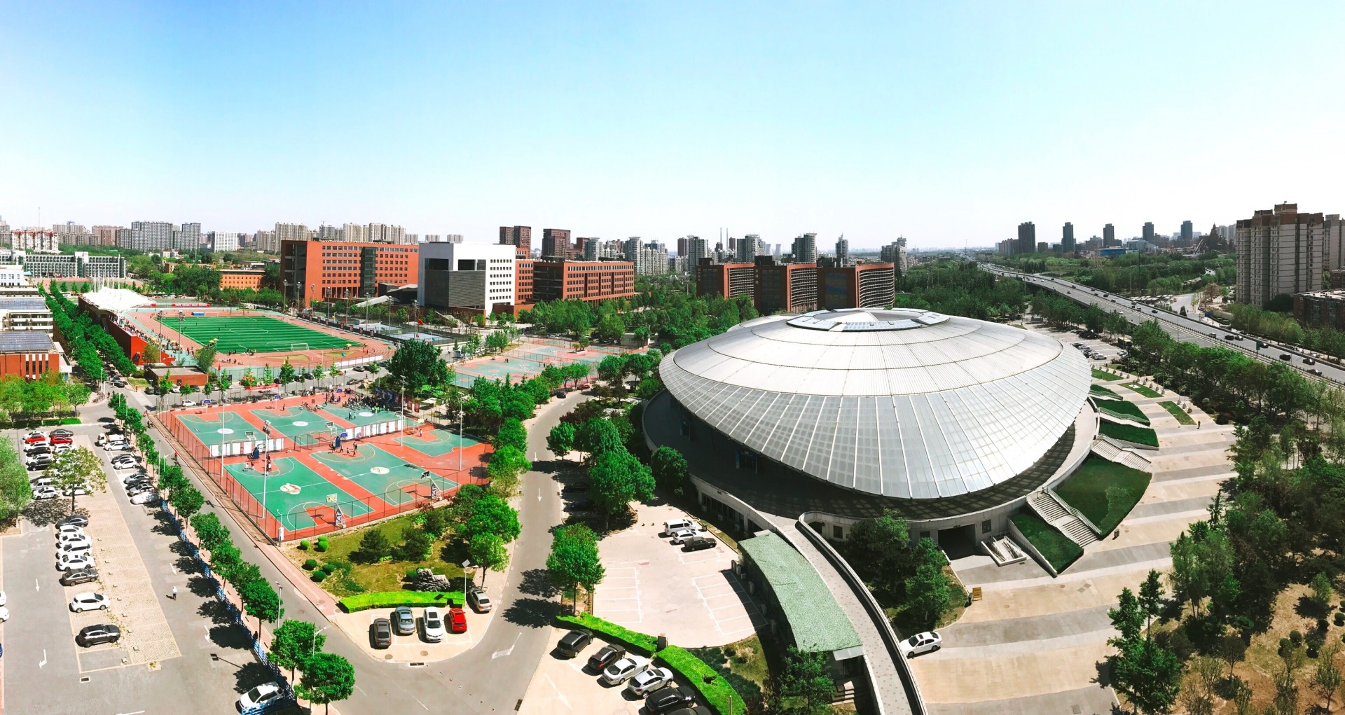 北京工业大学通州校区图片