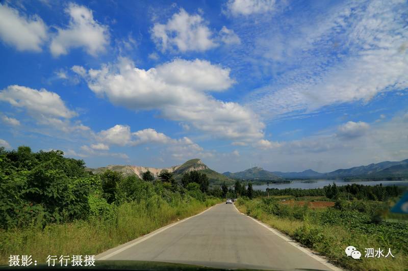 泗水龙湾湖环湖路图片