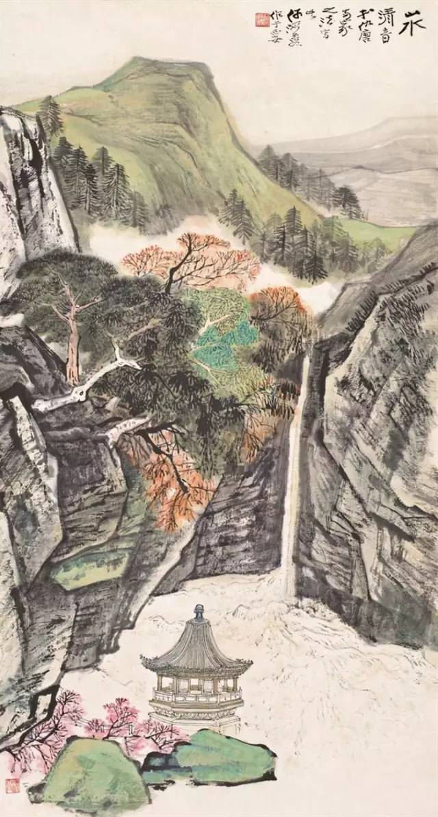 壯美山河|何海霞國畫山水作品集錦(120張清晰圖)