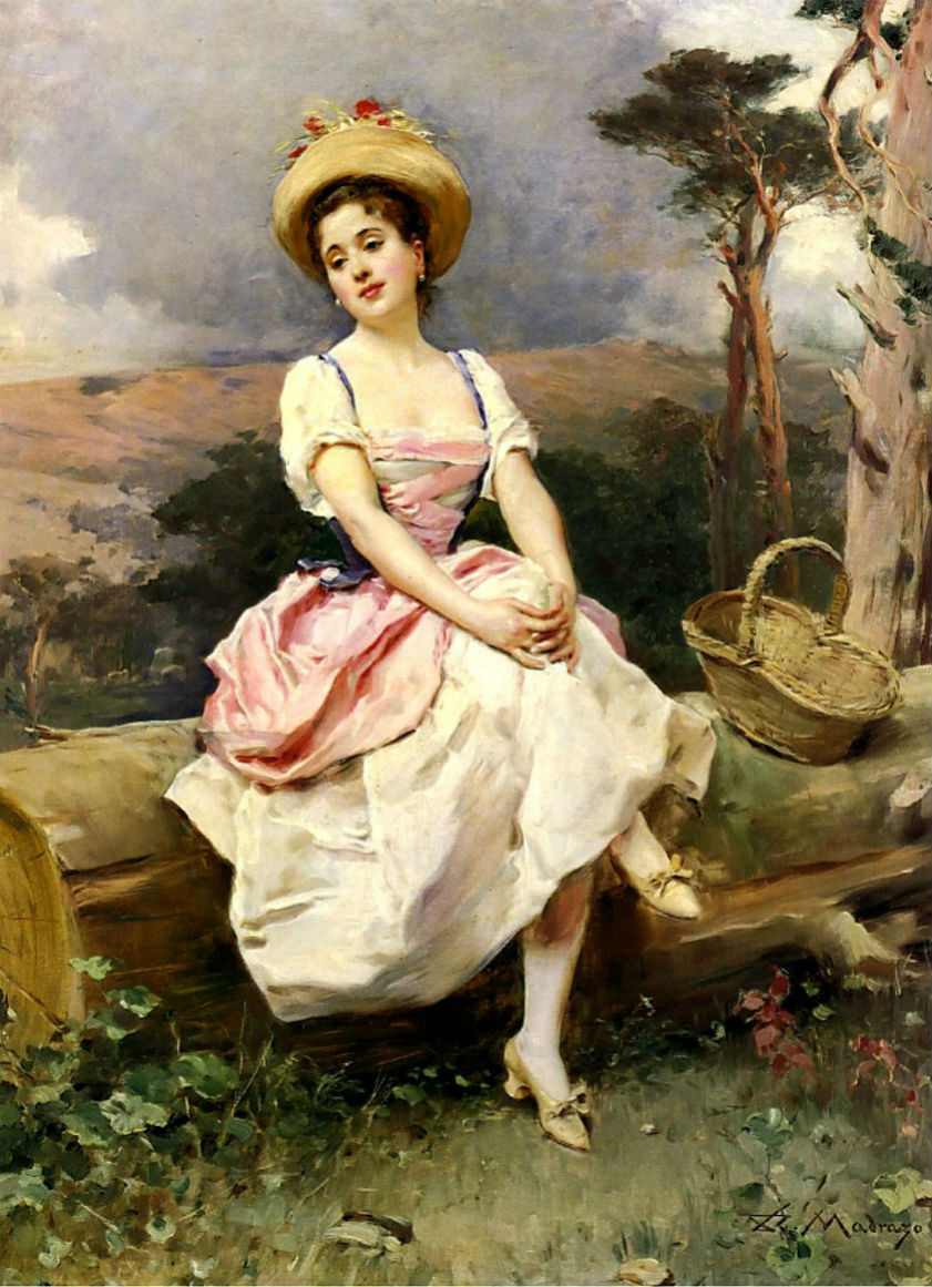 西班牙画家 raimundo de madrazo y garreta 油画作品欣赏(下)