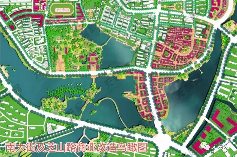 环城河景区建成后无为将美到爆