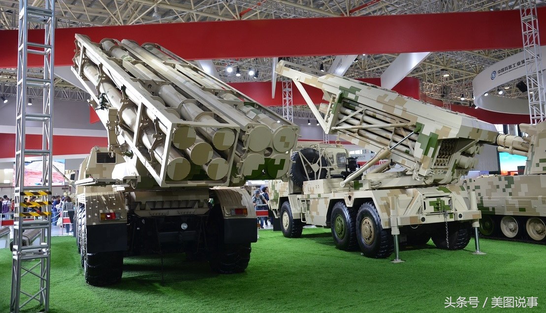 马来西亚正在谈判购置的中国ar3模块化火箭炮系统图片