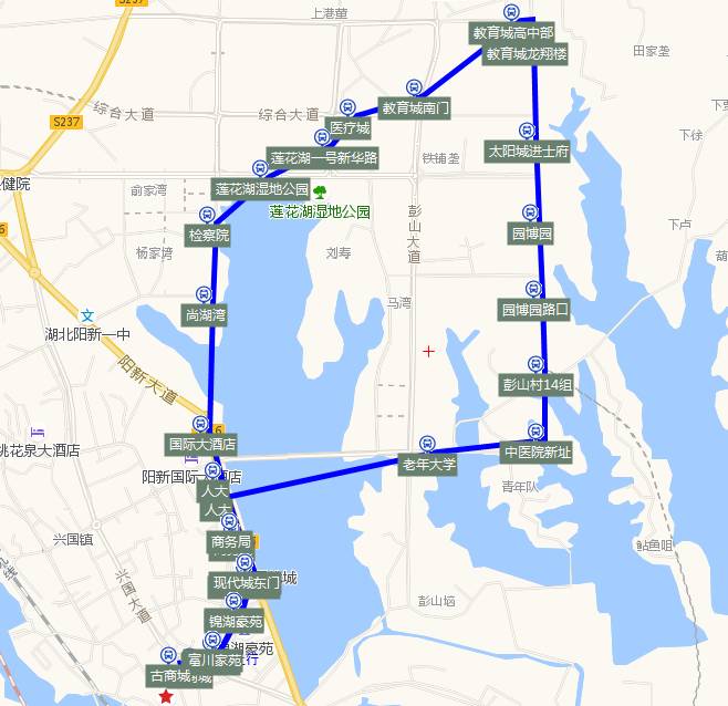 阳新16路公交车线路图图片
