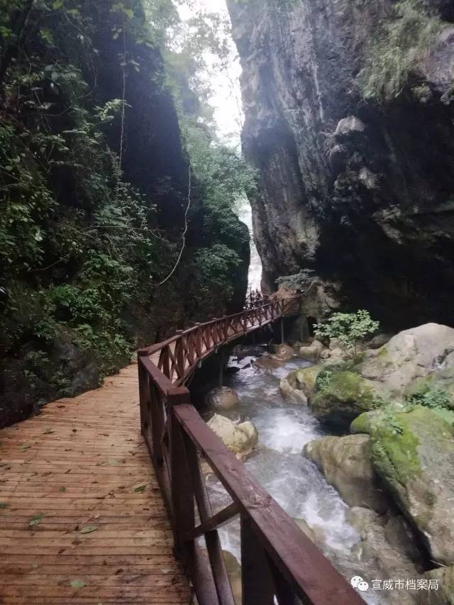 宣威尼珠河风景区官寨沟栈道已修好,惊险小道变身观光坦途_搜狐旅游