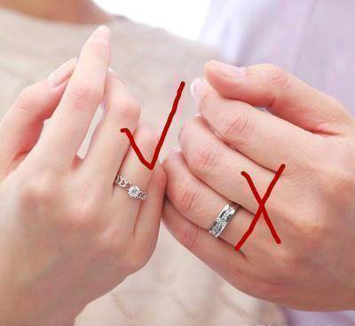 离婚女人戒指戴法图片