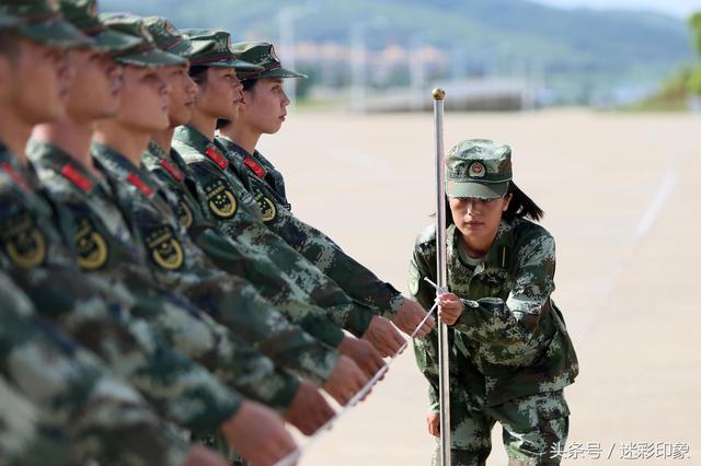 軍中女漢子看武警女教頭的礪練之路