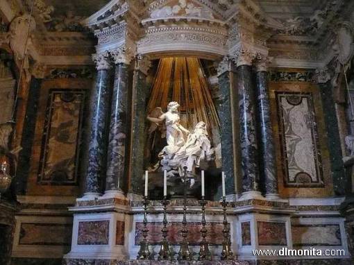 圣德列萨祭坛高清图片图片