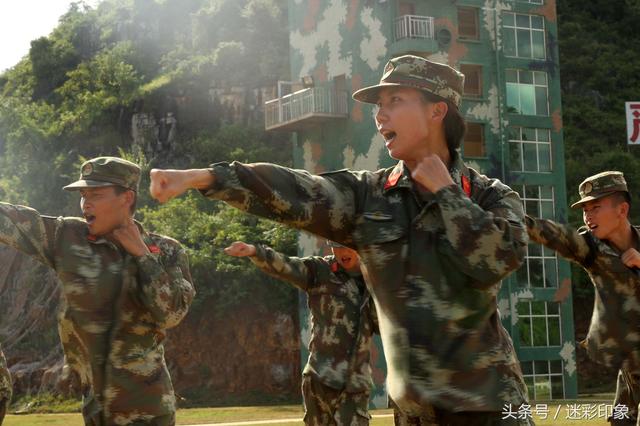 軍中女漢子看武警女教頭的礪練之路