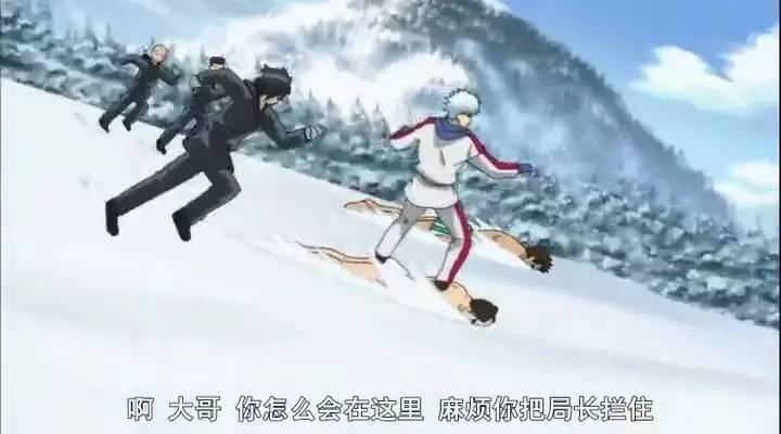 银魂将军滑雪图片