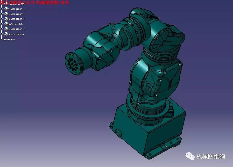 【機器人】yaskawa sia5f 5kg機器人機械臂模型3d圖紙 step格式