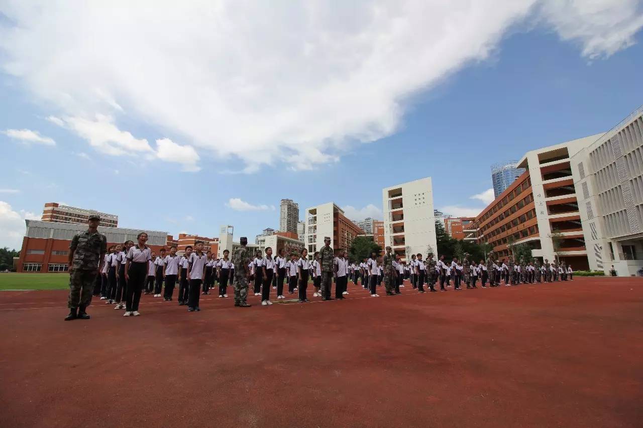 769黃岡中學惠州學校2017秋季初一軍訓圖片集二