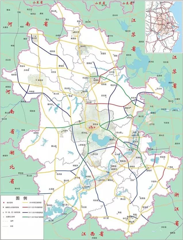 北沿江高速公路巢湖至无为段年底将通车,除此之外还有这么多地方将要